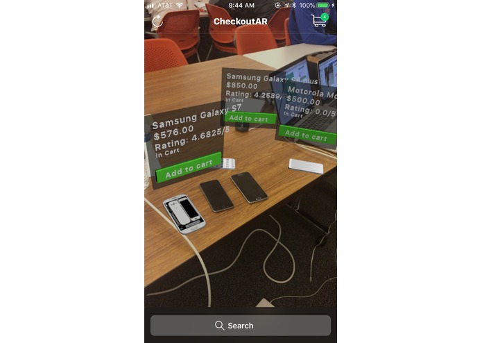 CheckoutAR – screenshot 1