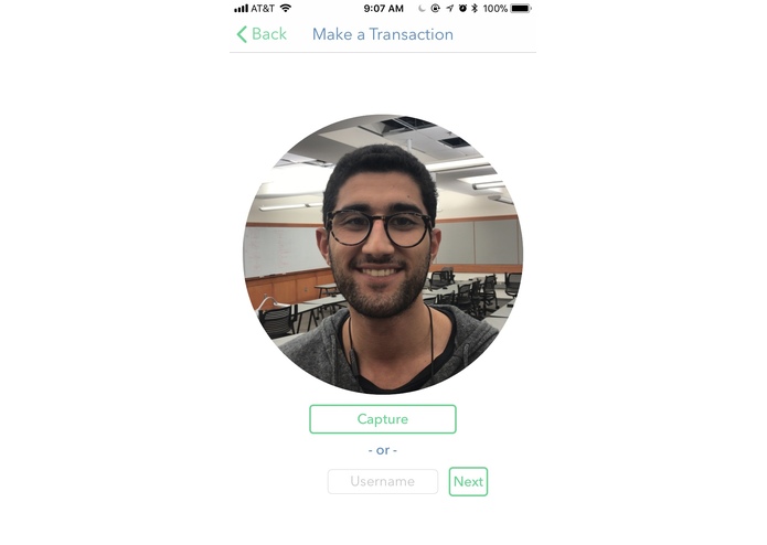 FacePay – screenshot 2