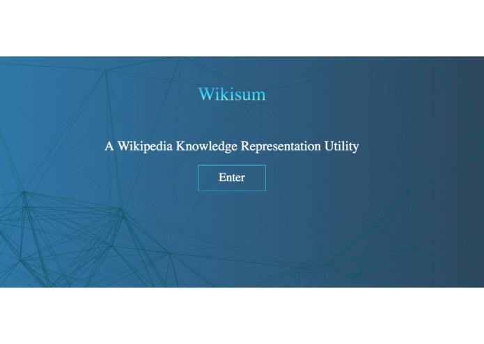 WikiSum – screenshot 1