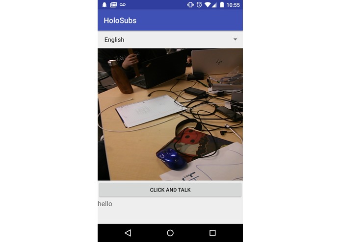 HoloSubs – screenshot 1