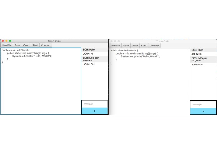 TritonCode – screenshot 1