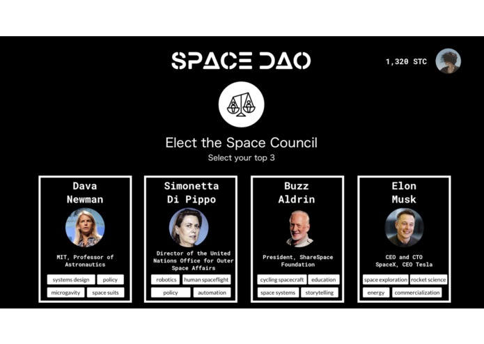 Space DAO, Fund The Future – screenshot 2