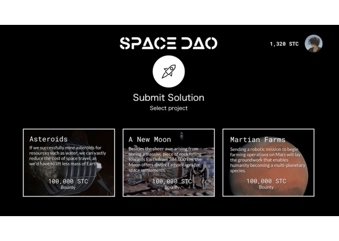 Space DAO, Fund The Future – screenshot 3