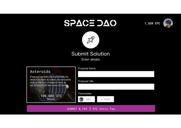 Space DAO, Fund The Future – screenshot 7