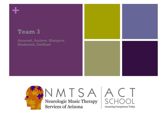 Team 3 NMTSA – screenshot 1