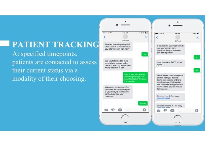SEPtrack – screenshot 6