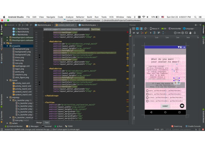 CodeYourAvatar – screenshot 4