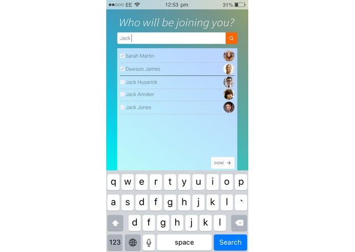 Table – screenshot 2
