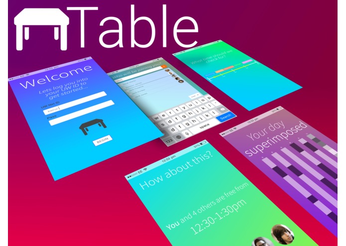 Table – screenshot 1