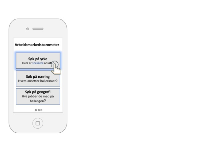 Arbeidsmarkedsbarometer – screenshot 1