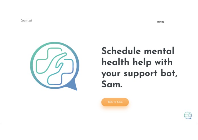 Sam (Mental Health Support Bot Scheduler) – screenshot 1