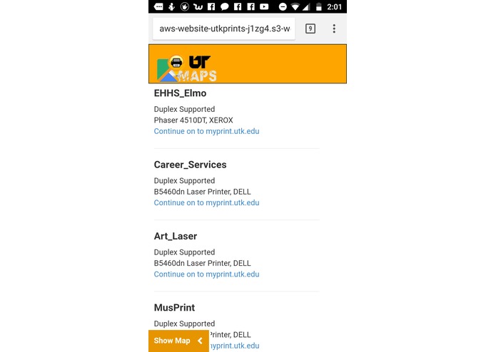 UTK Prints – screenshot 1