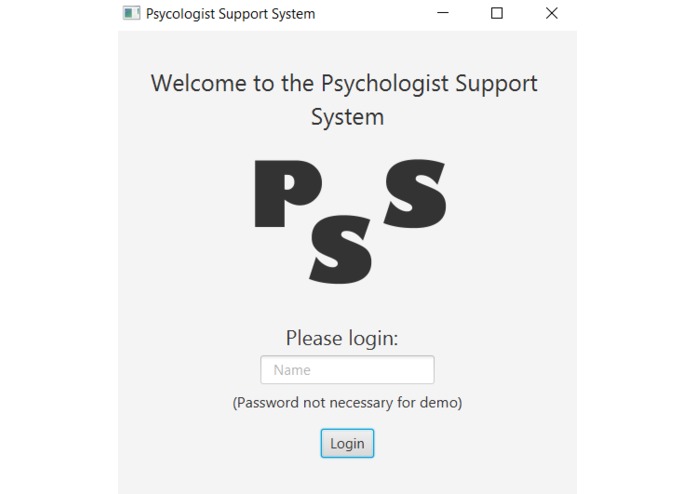 Psychology Support System – screenshot 1