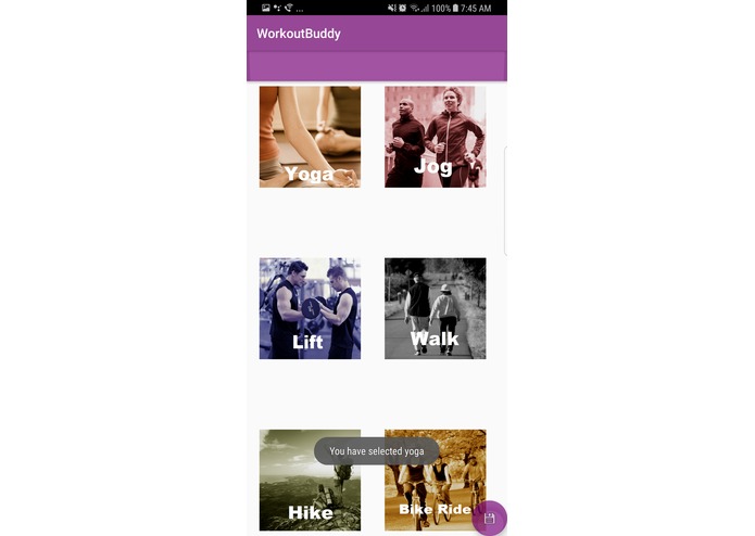 Fitness Partner – screenshot 1