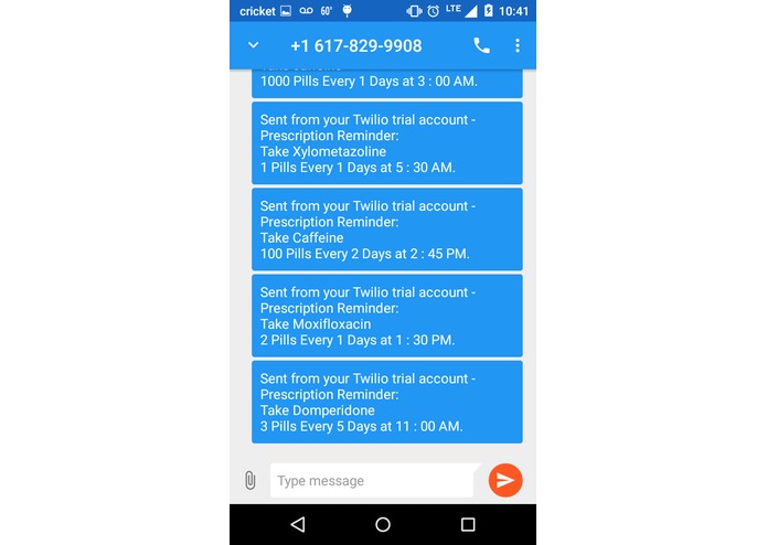 Prescription Reminder – screenshot 2
