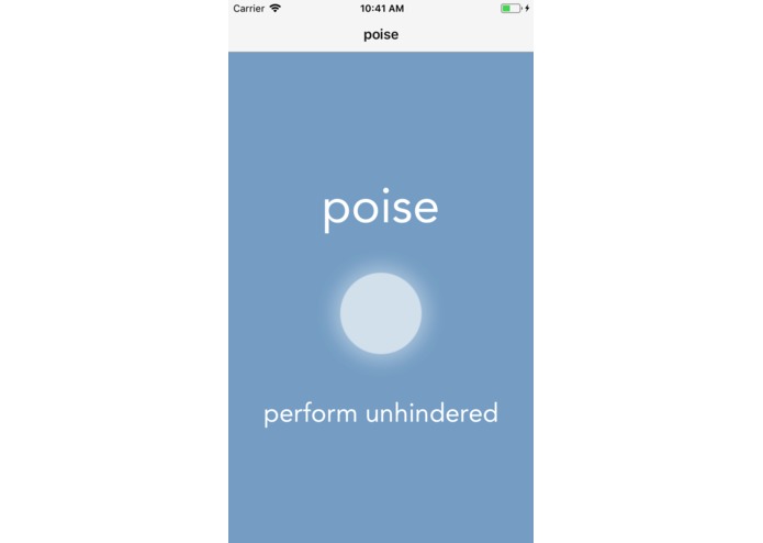 Poise – screenshot 1