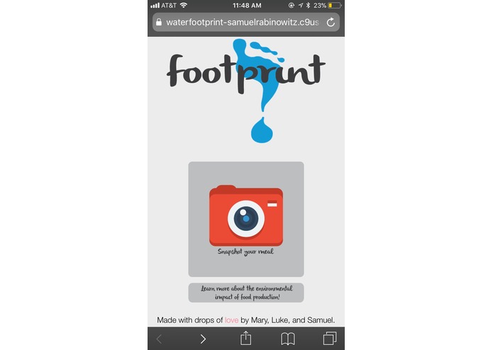 footprint – screenshot 1