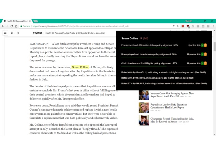 politiquette – screenshot 1