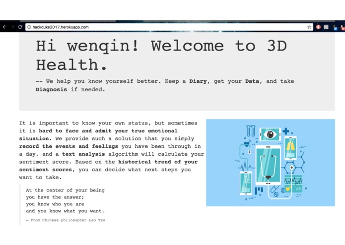 3D-Health – screenshot 1