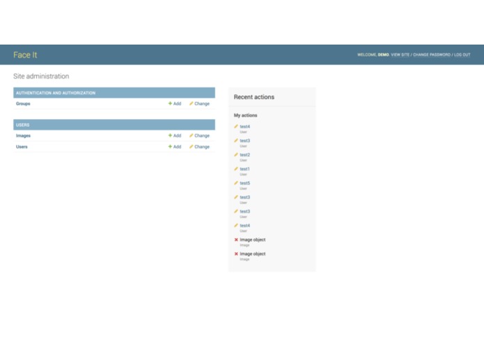 FaceIT – screenshot 2