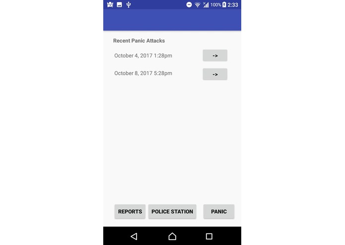 Distress Alerting Application (DAAPP) – screenshot 3