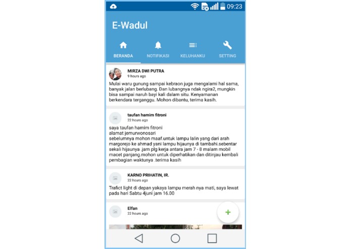 e-Wadul – screenshot 1