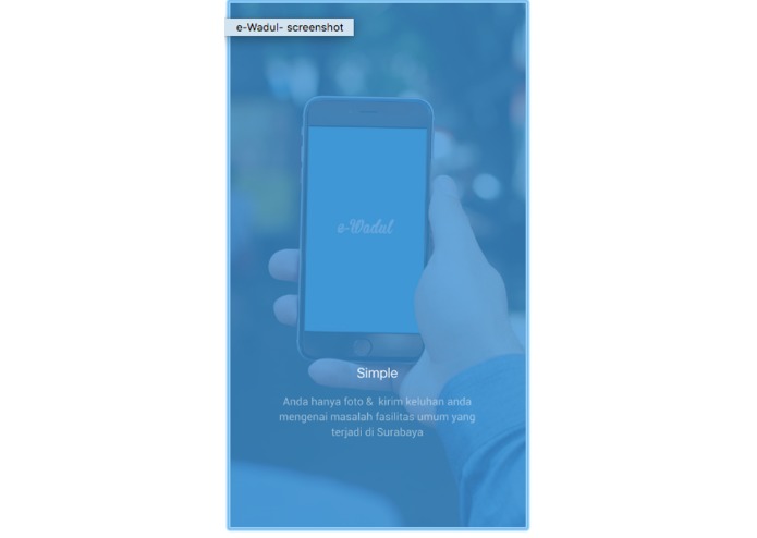 e-Wadul – screenshot 2