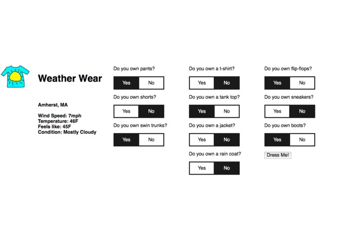 Weather Wear – screenshot 2