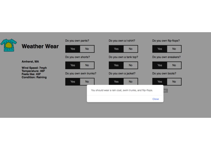 Weather Wear – screenshot 3