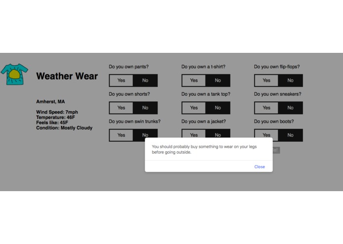 Weather Wear – screenshot 4