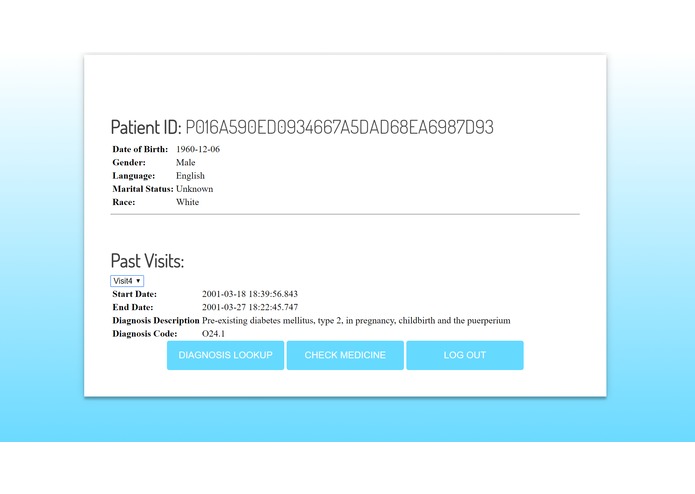 Patient Portal – screenshot 2