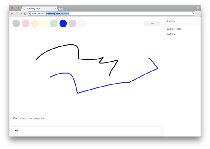 Sketching.tech – screenshot 1