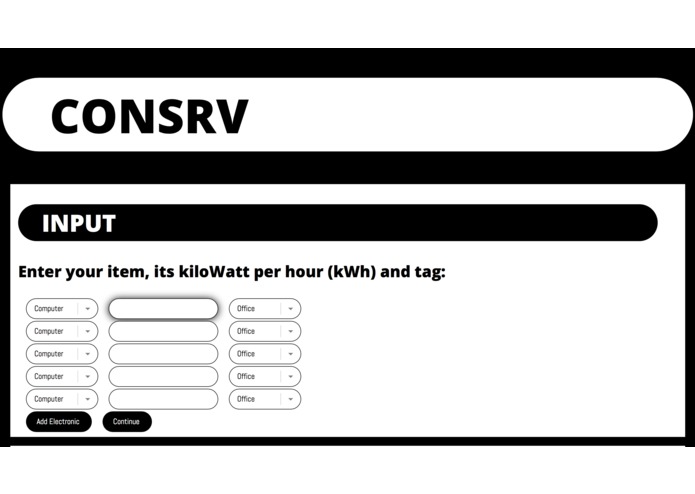 consrv – screenshot 4