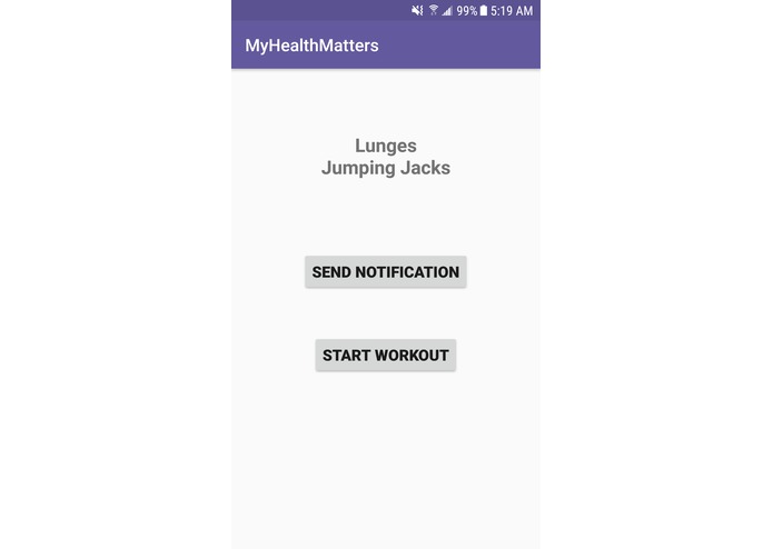 MyHealthMatters App – screenshot 4