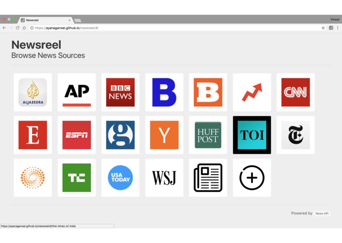 newsreel – screenshot 2