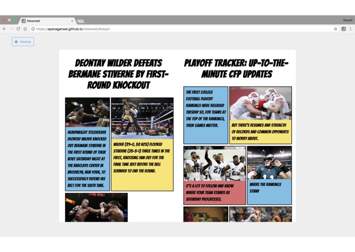 newsreel – screenshot 3
