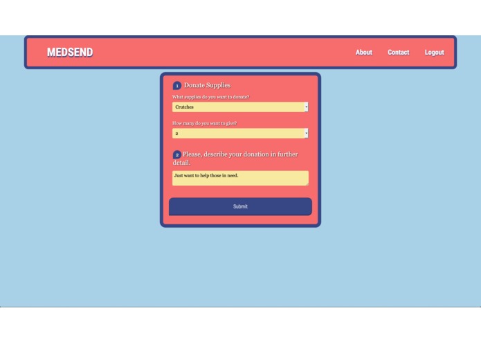 MEDSEND – screenshot 6