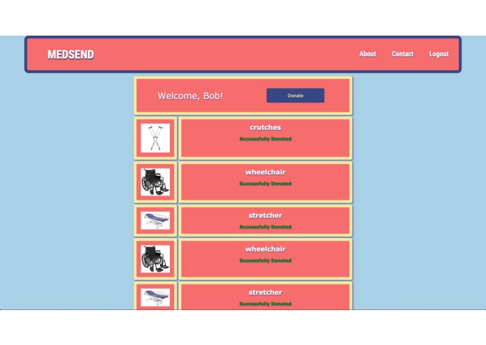 MEDSEND – screenshot 5