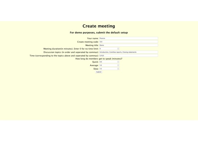 OMG - Organized Meetings for Groups – screenshot 4
