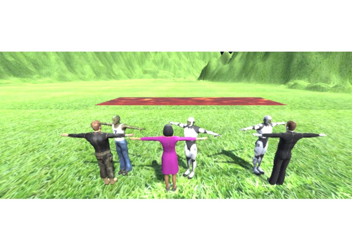 Fire Pit Shoving – screenshot 1