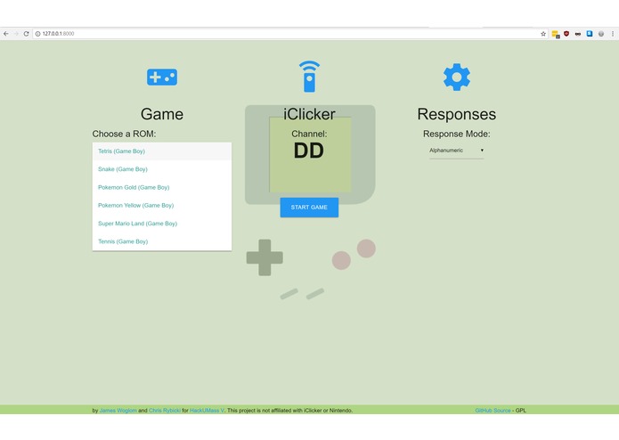 iClicker Plays Pokemon – screenshot 2
