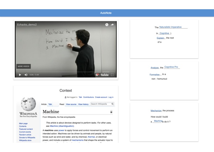 AutoNote – screenshot 1