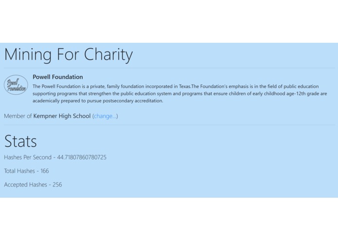 Mine4Charitiy – screenshot 5