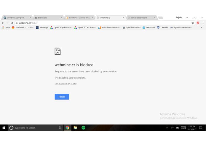 CoinBlock – screenshot 2
