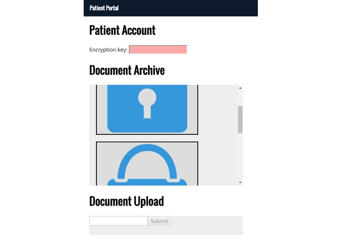 Secure Record Hive – screenshot 1