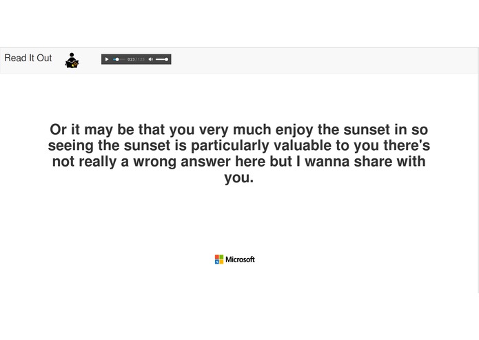 Read It Out – screenshot 1