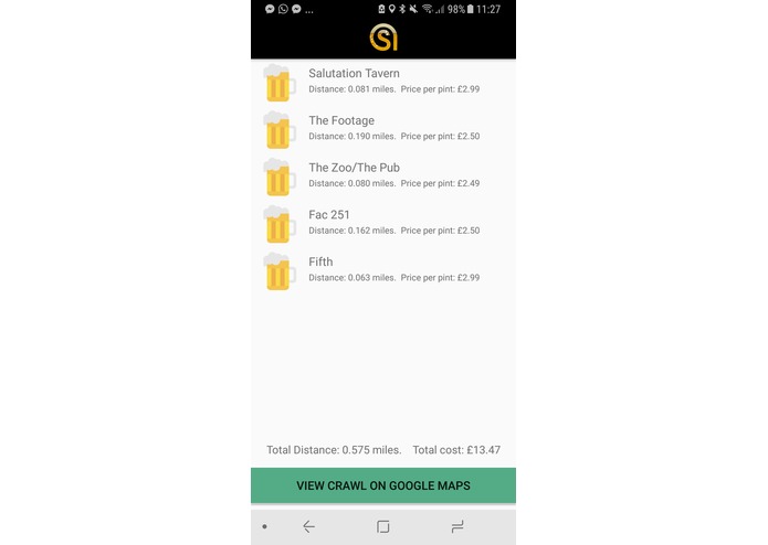 Bar Crawler – screenshot 2