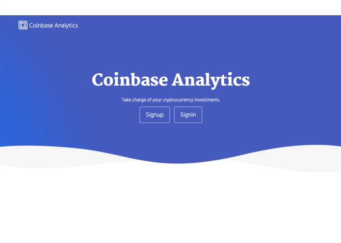 Coinbase Analytics – screenshot 3
