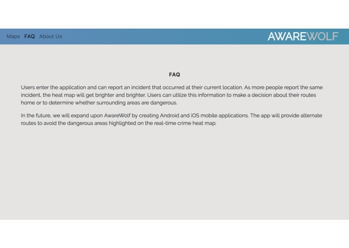AwareWolf – screenshot 2