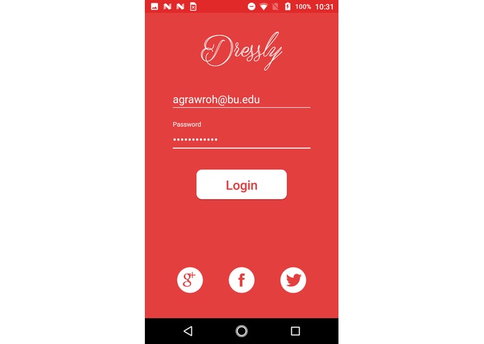 Dressly – screenshot 1